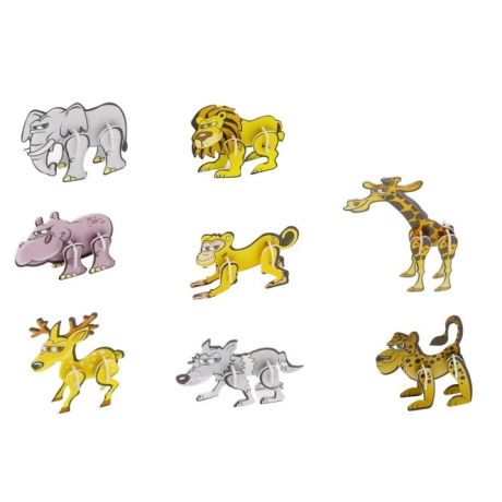 3D puzzle zoo (48 pcs)