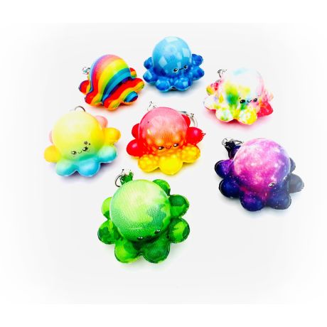 Key chain octopus (48 pcs)