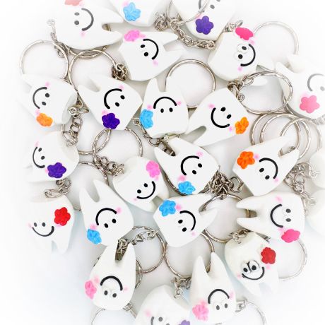 Key chain teeth (48 pcs)
