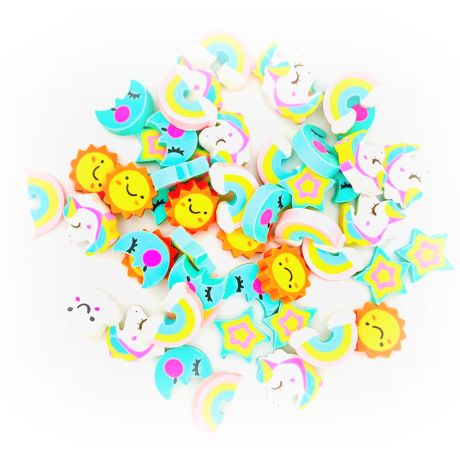 Eraser rainbow-mix