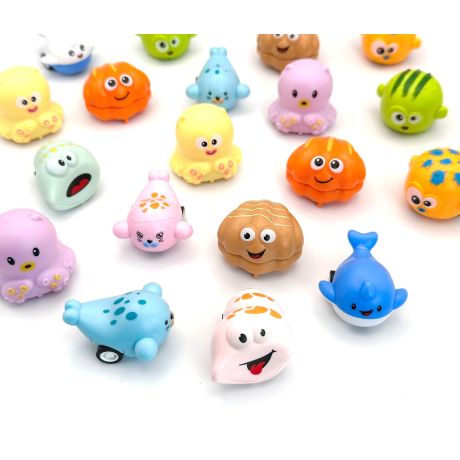 Sea animals with pullback motor (48 pcs)