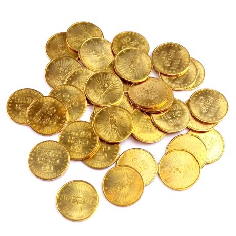 Tokens gold (100 pcs)