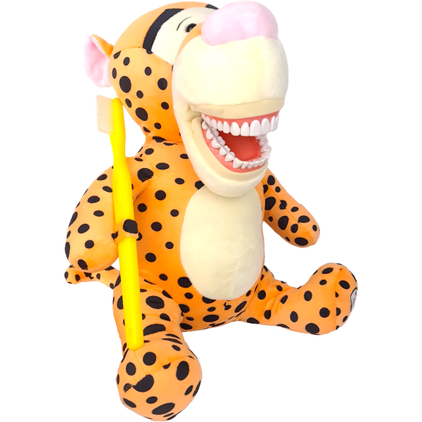 KinderDent – Dental Hygiene Demo Puppet Tiger large