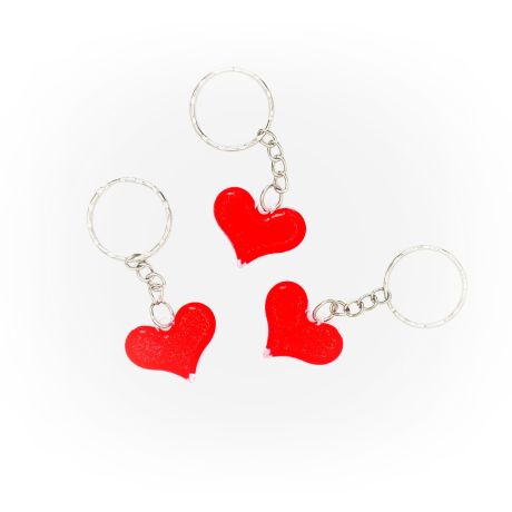 Key chain heart (50 pcs)
