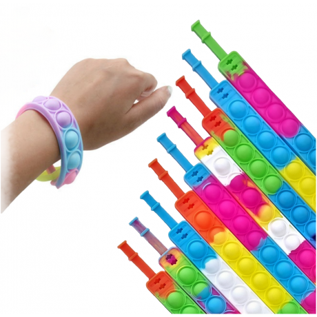 Silikon Pop It Armband (48 Stk)