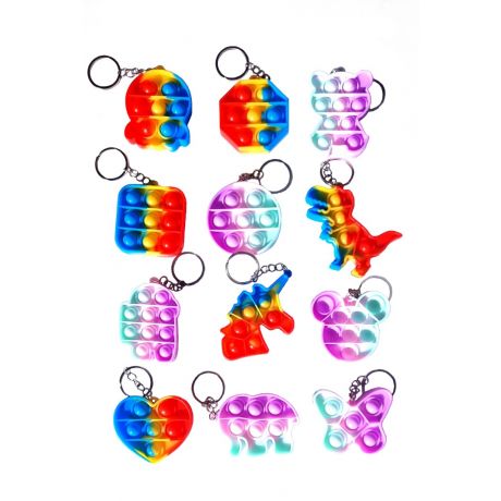 Pop It Keychain (40 pcs)