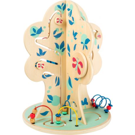 Dexterity Toy  Tree "Move It" Made of  Wood
