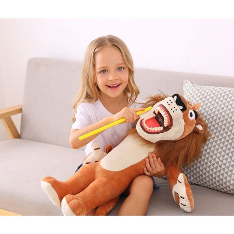Dental Hygiene Demo Puppet Lion large