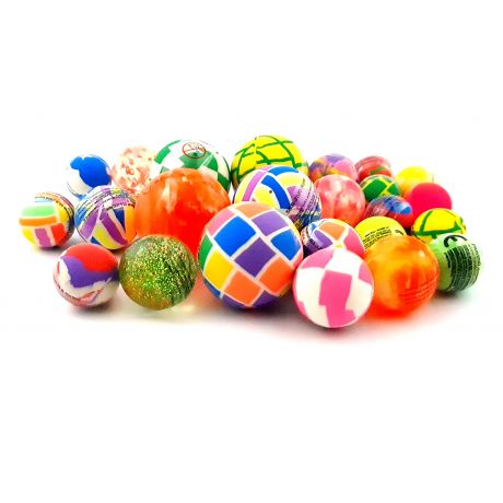 Colorful Bouncy Balls in 3 sizes