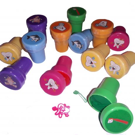 Stempel Zahn-Cartoons (24 Stk)