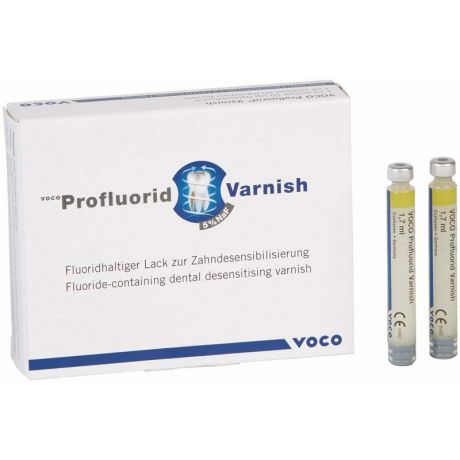 Profluorid Varnish Zylinderampullen 5 x 1,7ml, Melone