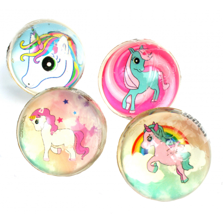 Unicorn Bouncy Balls (48 pcs)