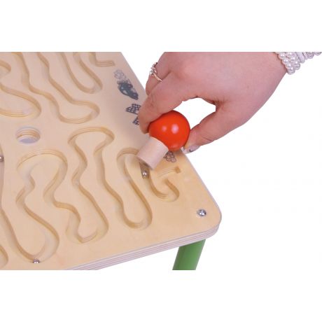 Geschicklichkeitsspiel Magnet-Parcours