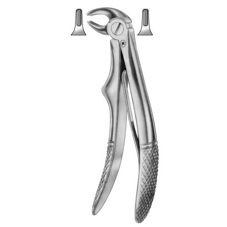Extraction forceps for children - lower incisors 