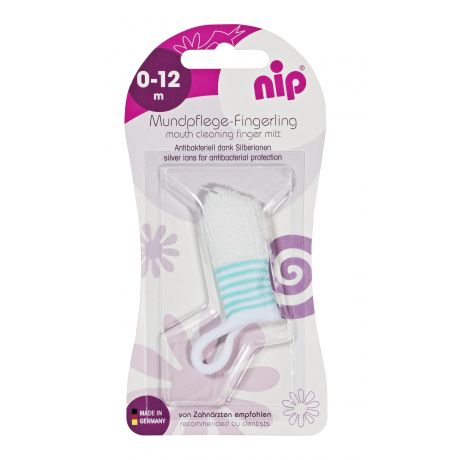 Mouth Cleaning Finger Mitt (12 pcs) - up to 1 year