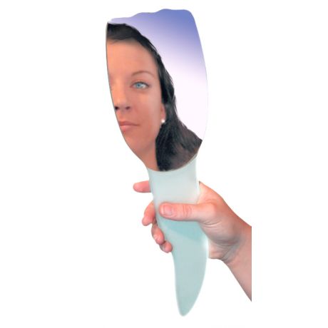 Hand Mirror in Anterior Design 