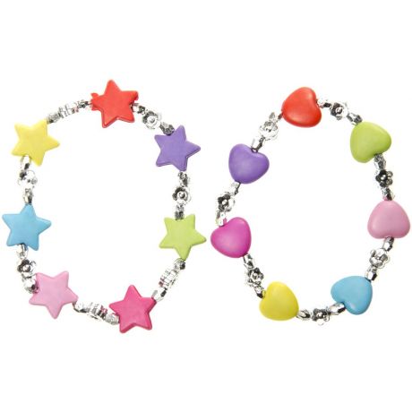 Bracelet Star and Heart (72 pcs)