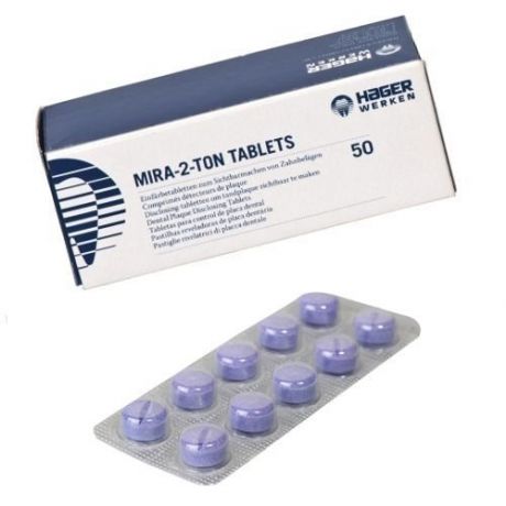 Mira 2-Ton Disclosing Tablets 