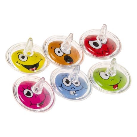 Spinning Top Laughing Face (48 pcs)