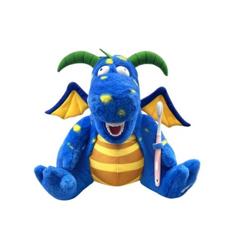 Dental Hygiene Demo Puppet Dragon blue medium