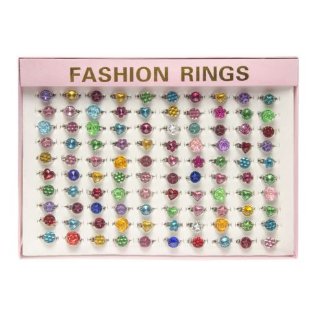 Glitter Rings (100 pcs)