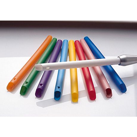 Colourful Saliva Ejectors (100 pcs)