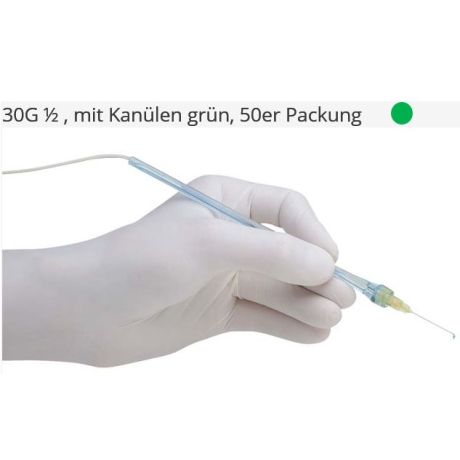 The Wand STA Handstück 30G 1/2 mit Kanülen grün