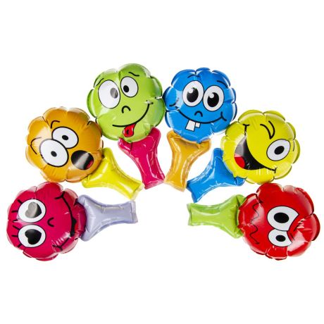 Ballon Gesichter - selbst aufblasbar (48 Stk)