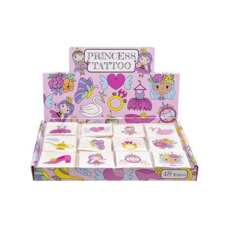 Kids Tattoo Princess (48 pcs)