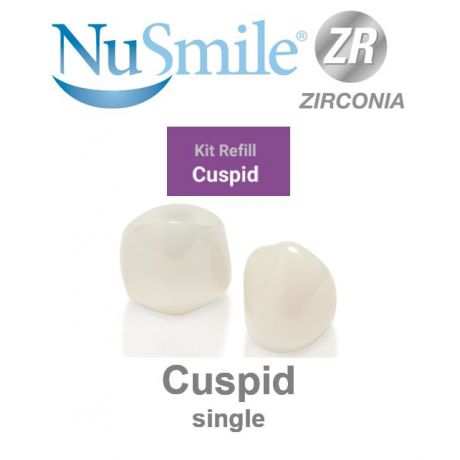 Cuspid Crown single - NuSmile ZR (Zirkonium) + Try-ins