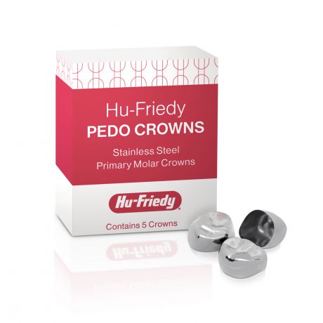 Hu-Friedy Edelstahlkronen (5er Pack)