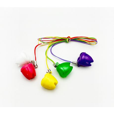 Colorful Milk Tooth Boxes Necklace (60 pcs)