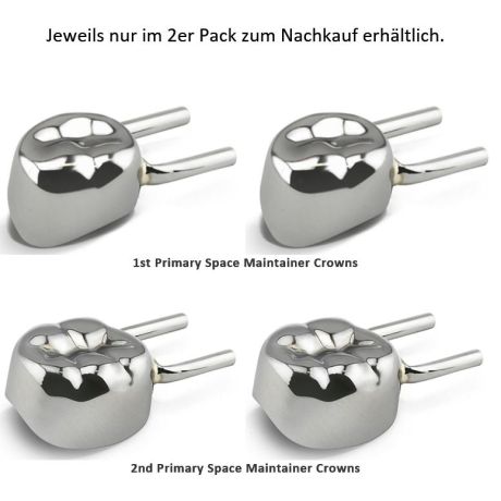 Denovo Platzhalterkronen (2er Pack)