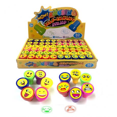 Stamps Smile Faces (60 pcs)