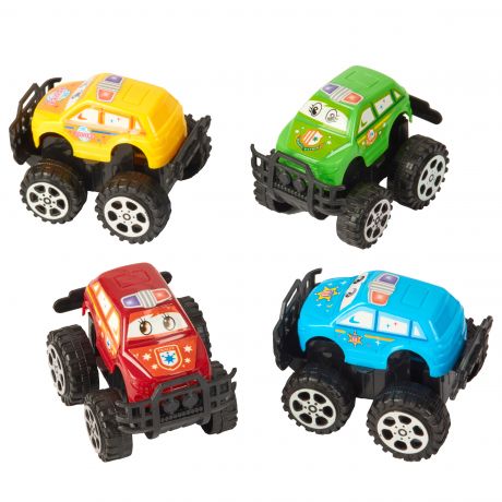 Off-road cars with pull back (50 pcs)