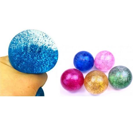 Glitzer Squeeze-Ball