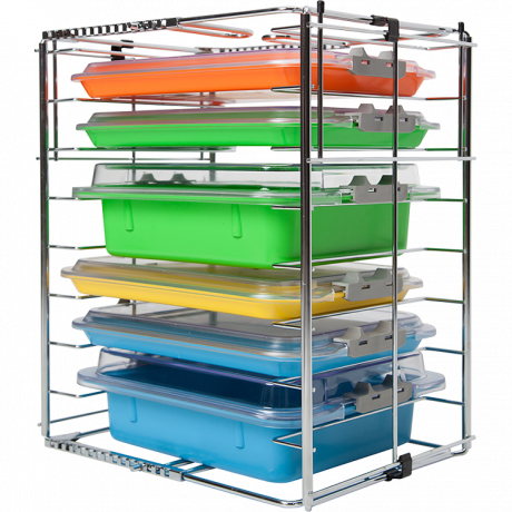 Tray Rack for Trays (universally adjustable)